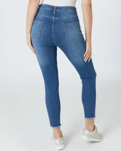 Jeans im 5-Pocket-Style Janina, Slim-fit, knöchellang-KiK Onlineshop Online