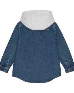 Jeanshemd mit Sweat-Kapuze Kiki & Koko, Knopfleiste-KiK Onlineshop Store