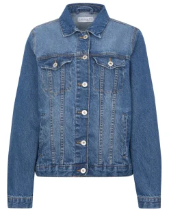Jeansjacke mit Taschen Janina, Knopfleiste-KiK Onlineshop Outlet