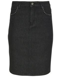 Jeansrock mit Strass Janina, schmale Passform-KiK Onlineshop Outlet
