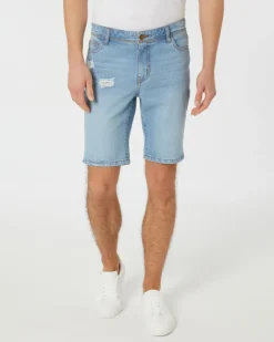 Jeans-Shorts mit Destroyed-Effekten X-Mail, bermuda lange-KiK Onlineshop Outlet