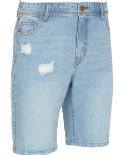 Jeans-Shorts mit Destroyed-Effekten X-Mail, bermuda lange-KiK Onlineshop Outlet