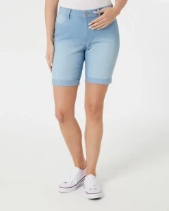 Jeans-Shorts mit Waschungseffekten Janina, Slim-fit-KiK Onlineshop Best Sale