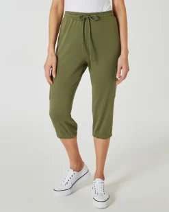 Jogginghose in Caprilänge Janina, elastischer Bund-KiK Onlineshop New