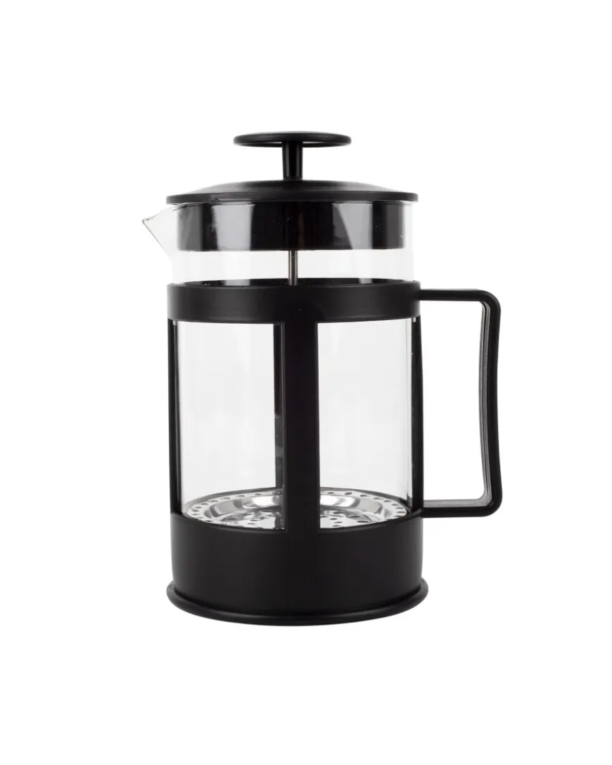 Kaffee- und Teebereiter mit Handpresse, ca. 800 ml-KiK Onlineshop Hot