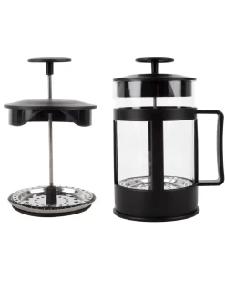 Kaffee- und Teebereiter mit Handpresse, ca. 800 ml-KiK Onlineshop Hot
