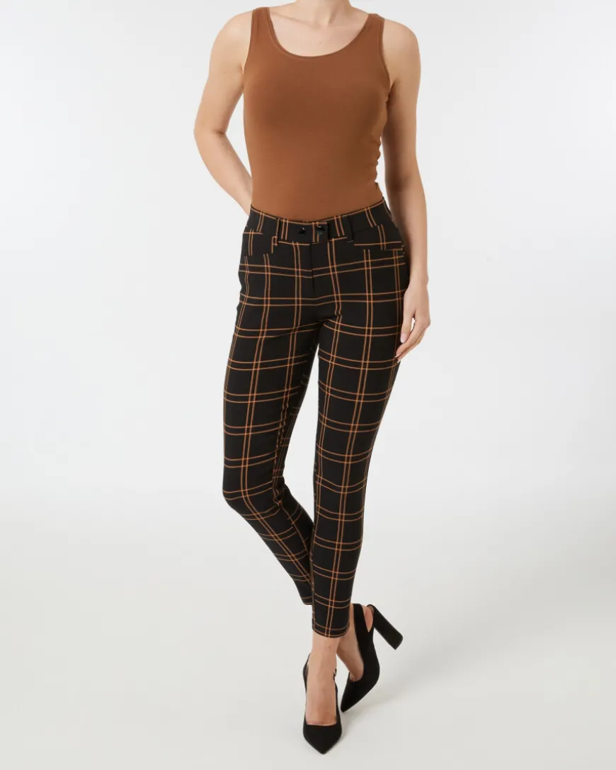 Karierte Bengalinhose Janina, Skinny-fit-KiK Onlineshop Shop