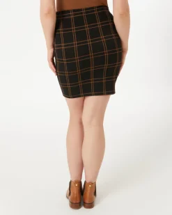 Karierter Rock Janina, schmale Passform-KiK Onlineshop Store