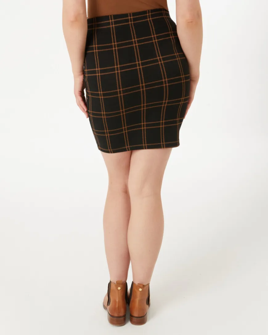 Karierter Rock Janina, schmale Passform-KiK Onlineshop Store