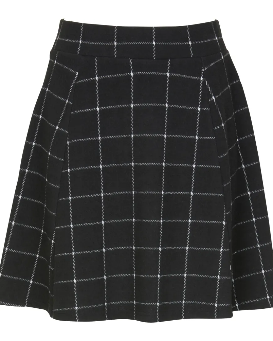 Karierter Skaterrock Janina, elastischer Bund-KiK Onlineshop Discount
