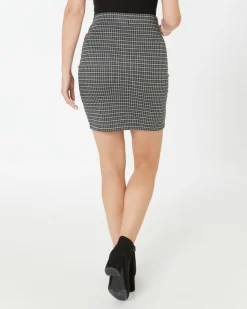 Karo-Rock Janina, schmale Passform-KiK Onlineshop Sale