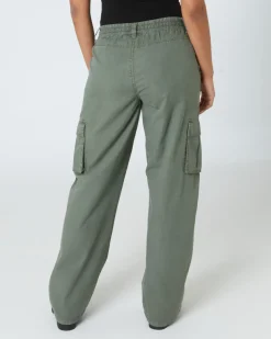 farbene Cargohose Janina, teilelastischer Bund-KiK Onlineshop Hot