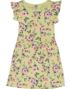 Kleid aus Baumwolle Rundhalsausschnitt-KiK Onlineshop Clearance
