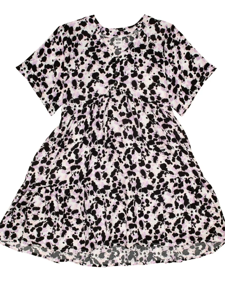 Kleid aus Viskose Y.F.K., Knopfleiste-KiK Onlineshop Fashion
