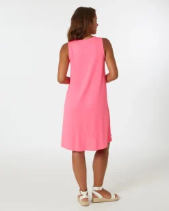 Kleid in Neonfarbe Janina, lockere Passform-KiK Onlineshop Outlet