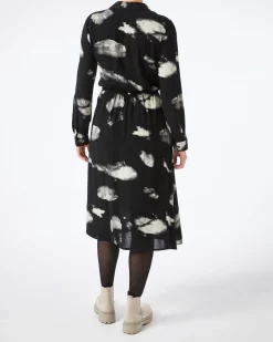Kleid mit Hemdkragen Janina, elastischer Taillenbund-KiK Onlineshop Store
