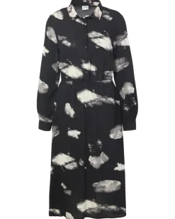 Kleid mit Hemdkragen Janina, elastischer Taillenbund-KiK Onlineshop Store