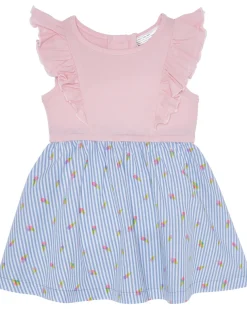 Kleid mit Rüschen Ergee, Knopfleiste-KiK Onlineshop New