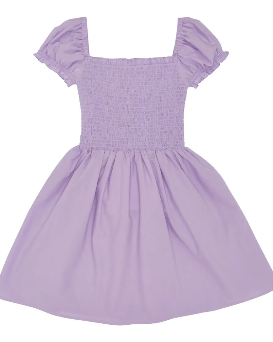Kleid mit Smokeffekt Y.F.K., Puffärmel-KiK Onlineshop Sale