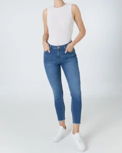 Knöchellange Jeans Janina, Slim-fit-KiK Onlineshop New