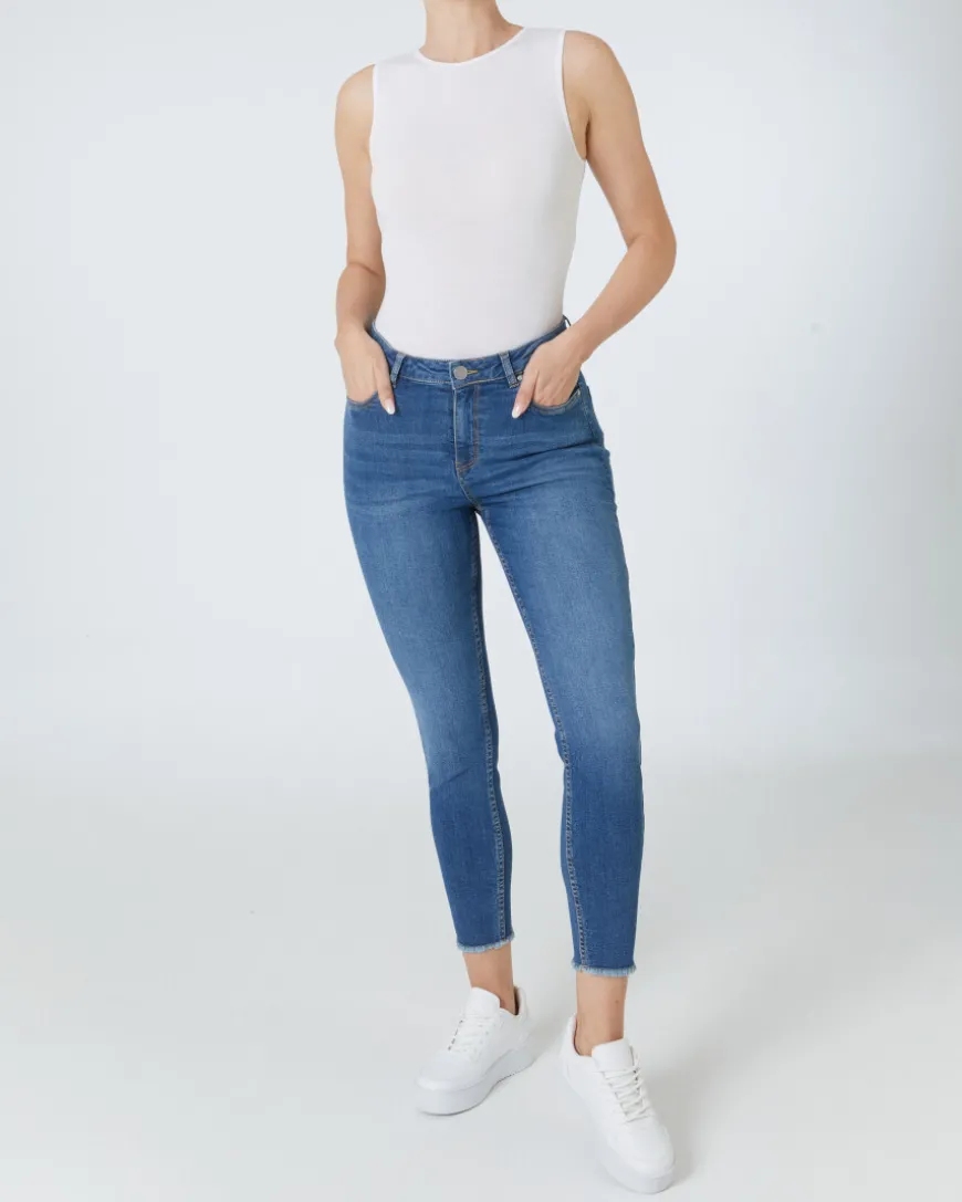 Knöchellange Jeans Janina, Slim-fit-KiK Onlineshop New