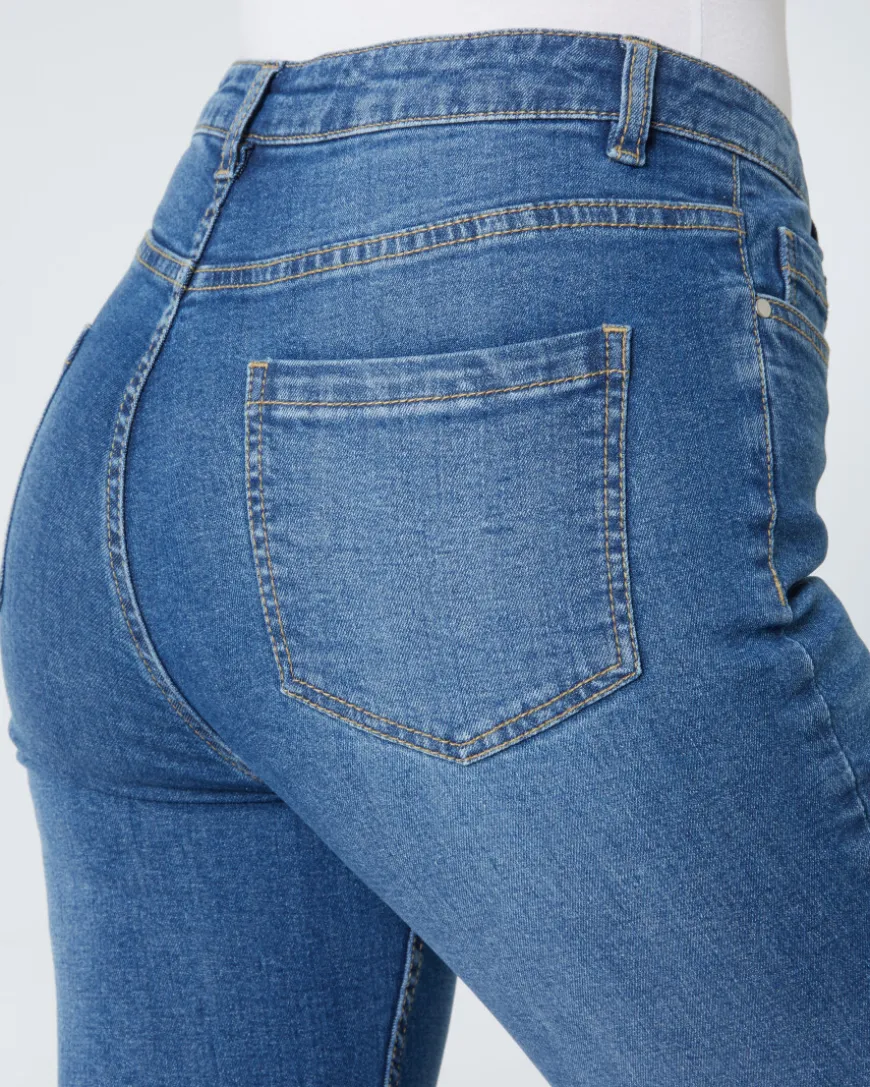 Knöchellange Jeans Janina, Slim-fit-KiK Onlineshop New