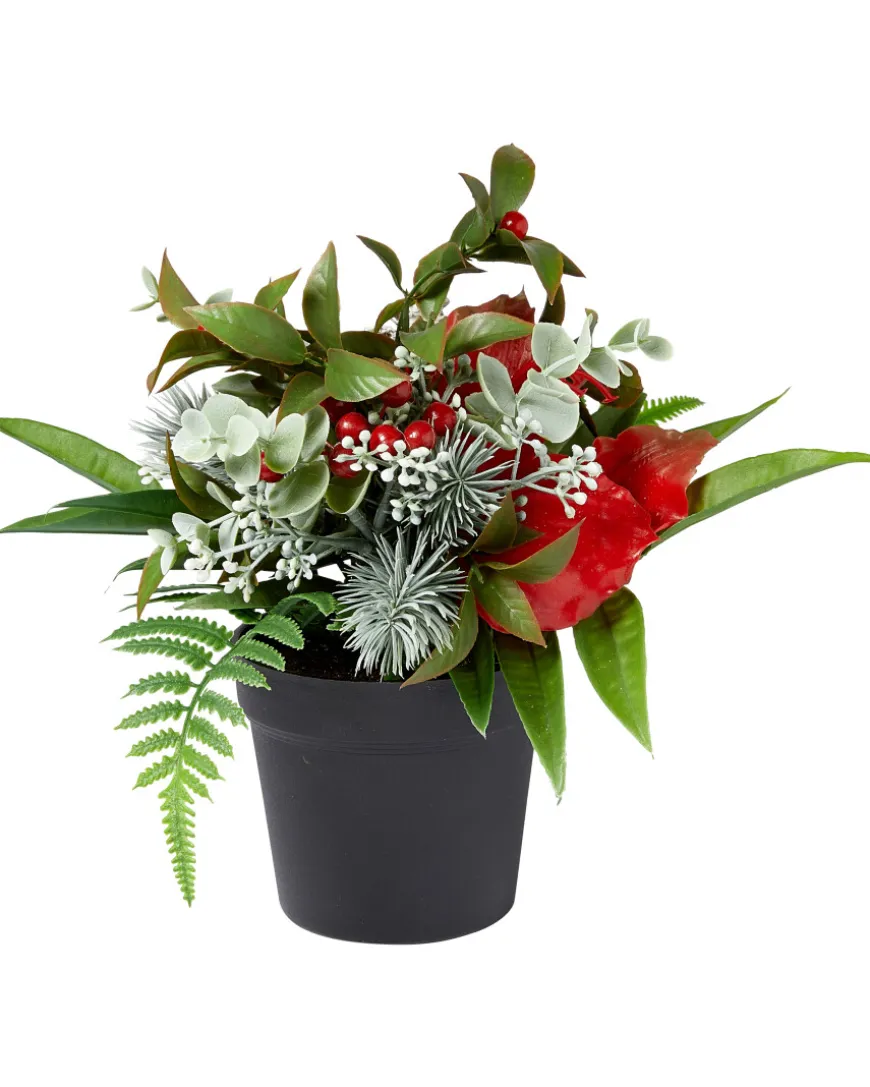 Kunstblume Weihnachten Ø ca. 25 cm-KiK Onlineshop Fashion