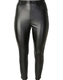 Kunstlederhose High-waist Slim-fit-KiK Onlineshop Discount