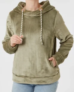 Kuscheliger Fleecepullover Janina, Tunnelzug-KiK Onlineshop Sale