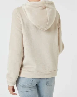 Kuscheliger Fleecepullover Janina, Tunnelzug-KiK Onlineshop Clearance