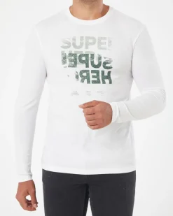 Langarmshirt aus Baumwolle X-Mail, Rundhalsausschnitt-KiK Onlineshop Flash Sale