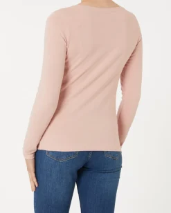 Langarmshirt Basic Janina, Rundhalsausschnitt-KiK Onlineshop Outlet