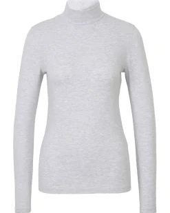 Langarmshirt mit Stehkragen Janina, Stretch-KiK Onlineshop New