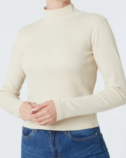 Langarmshirt mit Stehkragen Janina, Stretch-KiK Onlineshop Best