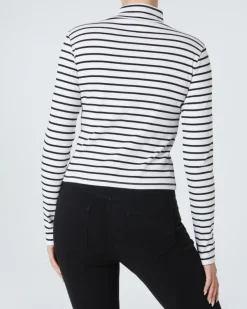 Langarmshirt mit Stehkragen Janina, Stretch-KiK Onlineshop Outlet