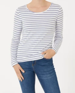 Langarmshirt mit Stretch Janina, Rundhalsausschnitt-KiK Onlineshop Shop