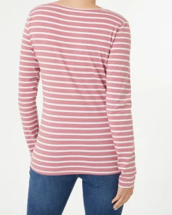 Langarmshirt mit Stretch Janina, Rundhalsausschnitt-KiK Onlineshop Flash Sale