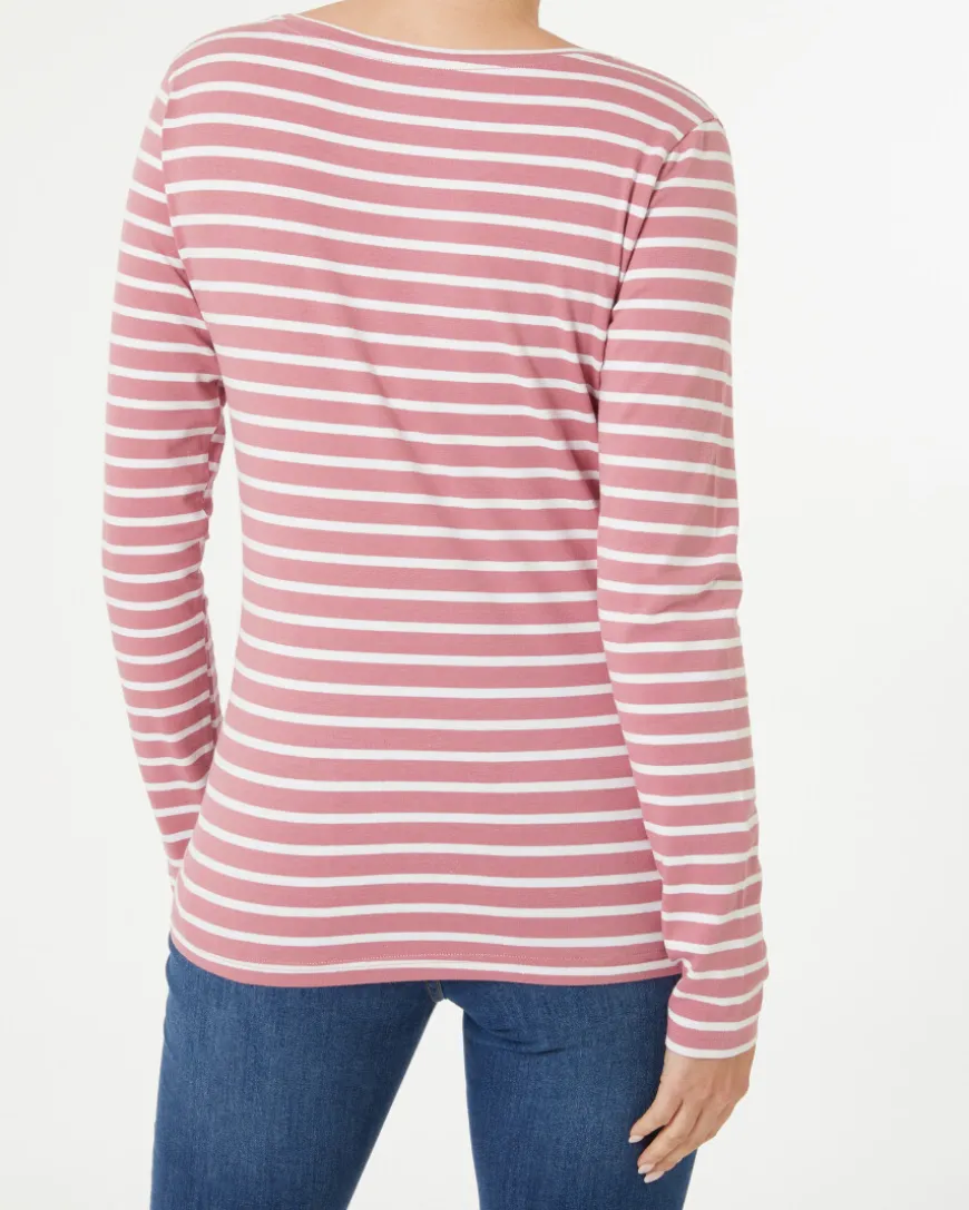 Langarmshirt mit Stretch Janina, Rundhalsausschnitt-KiK Onlineshop Flash Sale