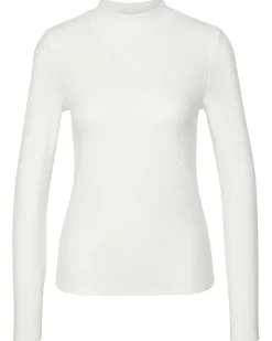 Langarmshirt mit Zickzackmuster Janina, Stehkragen-KiK Onlineshop Sale