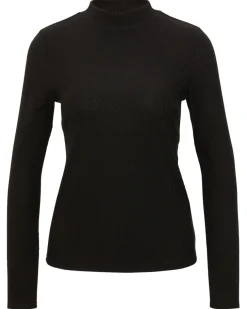 Langarmshirt mit Zickzackmuster Janina, Stehkragen-KiK Onlineshop Shop