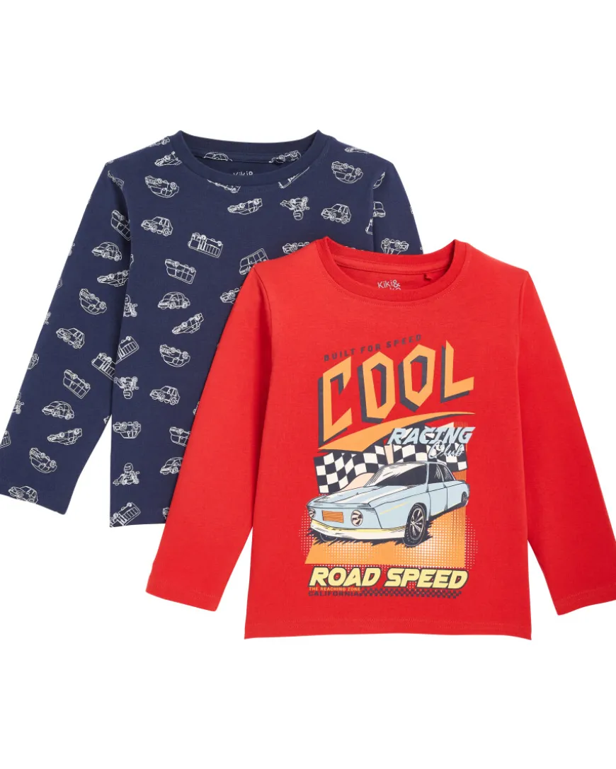 Langarmshirts aus Baumwolle 2er-Pack-KiK Onlineshop Hot