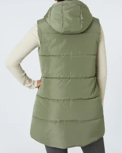 Lange Steppweste Janina, Seitentaschen-KiK Onlineshop Online