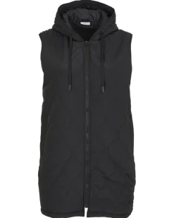 Lange Steppweste Kapuze-KiK Onlineshop Shop
