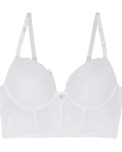 Langer Push-up-BH Janina, aus Spitze und Mesh-KiK Onlineshop Cheap