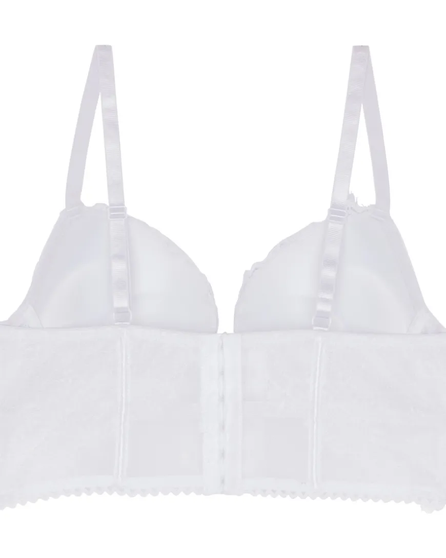 Langer Push-up-BH Janina, aus Spitze und Mesh-KiK Onlineshop Cheap