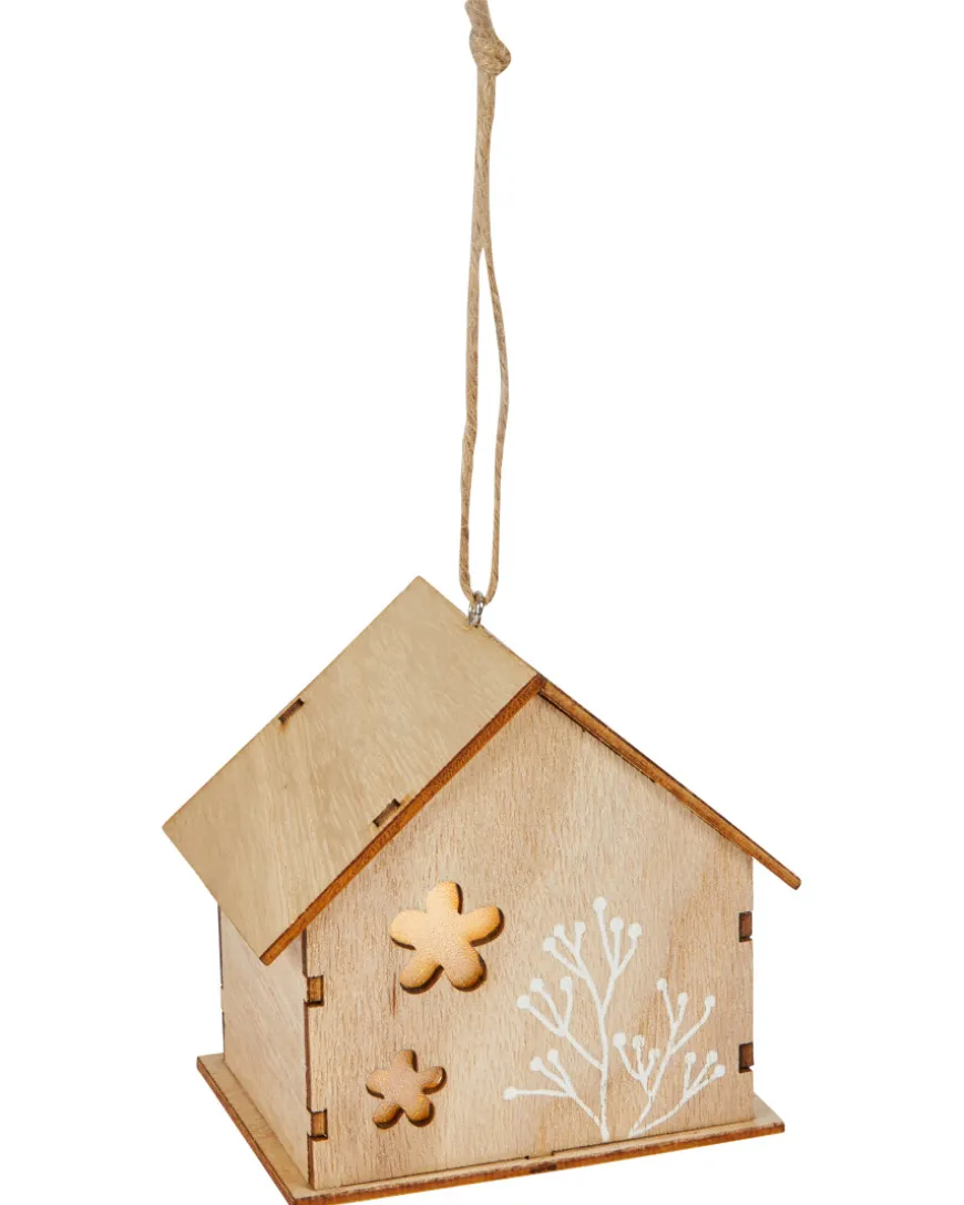 LED-Häuschen aus Holz verschiedene Ausführungen-KiK Onlineshop Flash Sale