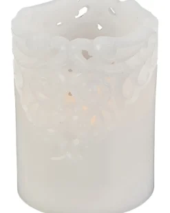 LED-Kerze Weihnachten ca. 7,5 x 7,5 x 10 cm-KiK Onlineshop Outlet