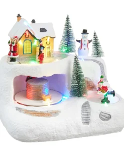 LED-Schneelandschaft Weihnachten ca. 18 x 22 x 20 cm-KiK Onlineshop Best Sale