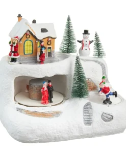 LED-Schneelandschaft Weihnachten ca. 18 x 22 x 20 cm-KiK Onlineshop Best Sale