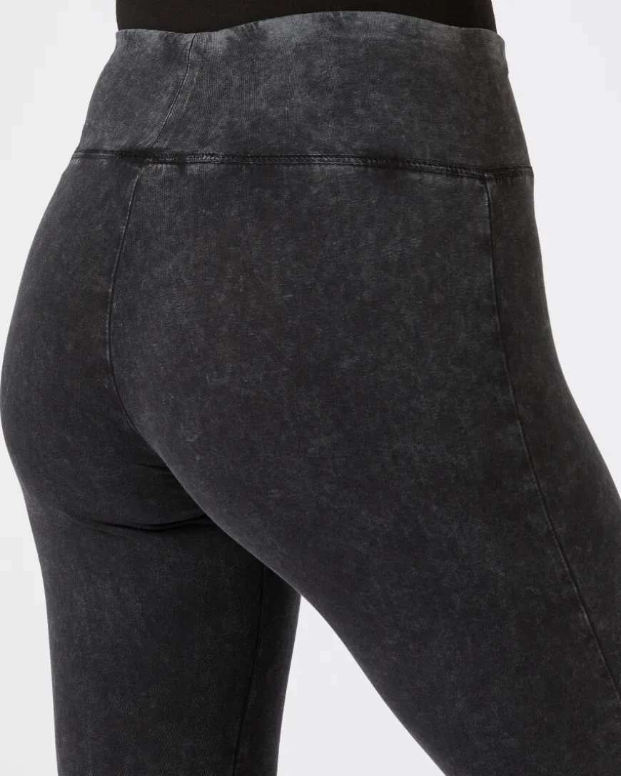 Leggings Acid-washed Janina, elastischer Bund-KiK Onlineshop Outlet